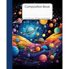 Independently Published Outer Space Fun - Primary Story Journal With Dotted Midline And Space For Pictures: Grades K-2/early Childhood, Composition Book For Creative Drawing And Writing