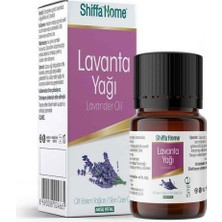 Shiffa Home Lavanta Yağı 5 ml | Saf ve Doğal Uçucu Yağ, Aromaterapi ve Cilt Bakımı Için | Yara ve Yanık Iyileştirici, Sakinleştirici ve Rahatlatıcı Etki