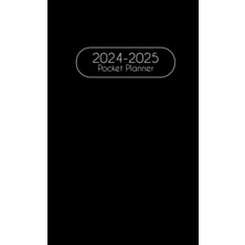 Pocket Planner 2024-2025: 2 Year Pocket Calendar January 2024 To December 2025