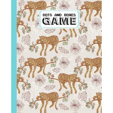 Dots And Boxes Game: Premium Leopard Cover Dots And Boxes Game, A Classic Strategy Game - Large And Small Playing Squares, 120 Pages, Size 8" x 10" By Alex Yaulok Lam