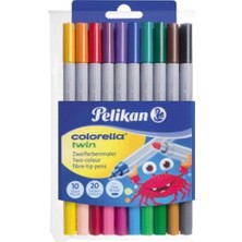 Pelikan Colorella Keçeli Kalem 2li Uç 10LU