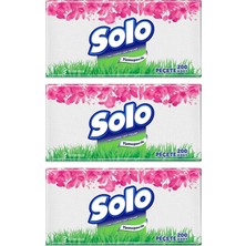 Solo Peçete 200 Yaprak 3 Paket