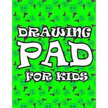 Drawing Pad For Kids: Blank Paper Sketch Book For Drawing Practice 110 Pages, 8.5" x 11" Sketchbook For Kids,boys,girls,teens (Flower Cover V.2)
