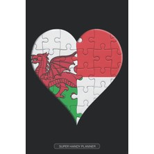 Planner: Welsh Indonesian Flag United Heart Jigsaw Puzzle Flags Of Wales Indonesia