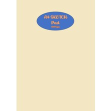 A4 Sketch Pad: A4 Size 8.27 x 11.69 Inches White Paper Drawing Book, Sketchbook, 100 Pages, 90 Gsm , Ideal For Drawing, Art And Craft, Colour