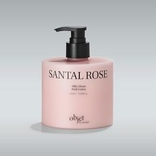Kundal Yaşlanma Karşıtı Saten Bitişli Vücut Losyonu Silky Gleam Body Lotion (Santal Rose)