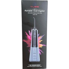 Yues Taşınabilir Ağız Duşu | 5 Modlu Şarjlı Diş Arası Temizleyici | 300ML Su Hazneli, Ipx7 Su Geçirmez, USB Şarjlı Diş ve Protez Temizleme Cihazı