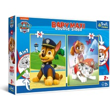 Trefl 43003 4'ü 1 Arada: 2X10 Büyük Parçalar Arkada Iki Boyama Kitabı, Psi Karakterli Renkli Bulmacalar, 2 Yaşından Büyük Çocuklar Için Eğlence Primo, Paw Patrol Ekibi