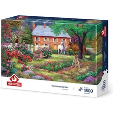 Art Puzzle Atlı Bahçe 1500 Parça Puzzle