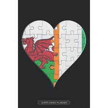 Planner: Welsh Ivorian Flag United Heart Jigsaw Puzzle Flags Of Wales Ivory Coast