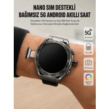 Bucuks Mey Ithalat® Kameralı 5g And🙂roid Akıllı Saat Amoled Ekran Wi-Fi Gps  Destekli