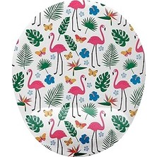 Flamingo Desenli Bilek Destekli Mouse Pad