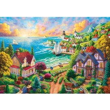 Anatolian Puzzle - Sahildeki Köy / 260 Parça Puzzle, #3343