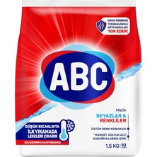 Abc Deterjan Matik Beyazlar & Renkliler 1,5 kg