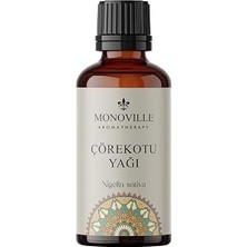 Monoville Çörek Otu Yağı 30 ml Soğuk SIKIM%100 Saf ve Doğal (Cumin Seed Oil)