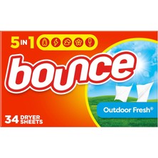 Bounce Kumaş Yumuşatıcı Kurutma Levhaları, Açık Taze Koku, 34 Adet