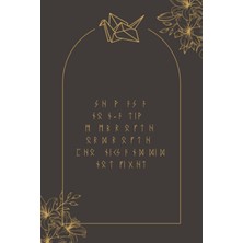 Independently Published Paper Crane Rune Journal Fanfiction Manacled - 6x9 Lined Notebook: Magic Writing Cute Book Tags