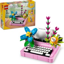 LEGO Creator 3’ü 1 Arada Çiçekli Daktilo 31169-8 Yaş ve Üzeri Çocuklar Için Keytar Veya Saksıya Dönüşebilen Yaratıcı Oyuncak Yapım Seti, Doğum Günü Hediyesi (363 Parça)