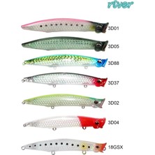 River Pop'n Catch 3D 125 12.5cm 19GR Popper