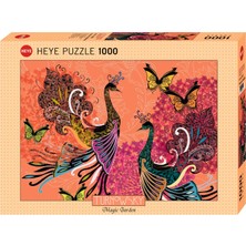 Heye Peacocks & Butterflies 1000 Parça Puzzle
