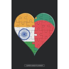 Planner: Indian Bengali Flag United Heart Jigsaw Puzzle Flags Of India Bangladesh