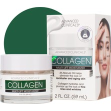 Advanced Clinicals Bitki Bazlı Kolajen Yüz Kremi 59ML