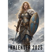 Wikinger Schildmaid Kalender: 2024: Toller Frauen Wikinger Kalender Mit Spruch (German Edition)