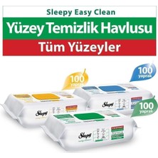 Sleepy Easy Clean Beyaz Sabun+Çamaşır Suyu+Arap Sabunu 300 Yapra