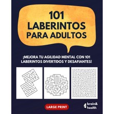 Independently Published 101 Laberintos Para Adultos Y Niños. Large Print. Puzzles, Games, And Activities. Ideal For Seniors With Alzheimer, Dementia And Memory Loss,