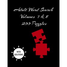 Adult Word Search Volumes 7 & 8 200 Puzzles