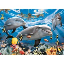 Ravensburger 95933 Yunuslar Puzzle, 60 Parça, Çok Renkli