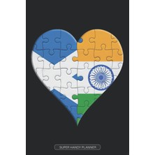Planner: Scottish Indian Flag United Heart Jigsaw Puzzle Flags Of Scotland India