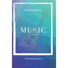 Musıc Notebook With 120 Pages With The Size Of 8.5× 5.5