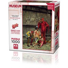 Ks Puzzle 1000 Parça Museum Jesters Playing Cochonnet\
