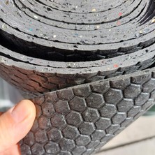 BADEM10 Siyah Elektrikçi Paspası Izole Halı Yalıtkan Paspas Elektrik Panosu Önü Serilen 3 mm 100 x 100 cm