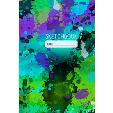 Marble Sketch Book: Notebook For Drawing, Sketching, Doodling, Writing With Unlined Blank Pages. 120 Pages Size 6x9 Inches