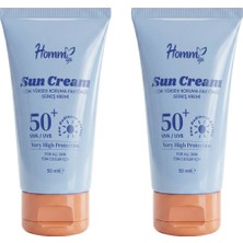 Homm Life Güneş Kremi Spf 50+ 50 ml - 2 Adet