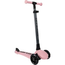 Let's Be Child Let's Ride 3 Tekerlekli Katlanabilir Işıklı Scooter Pembe