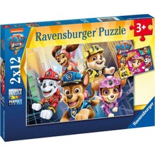 Ravensburger 51519 Paw Patrol Çocuk Puzzle, 2X12 Parça