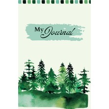 Watercolor Trees Journal