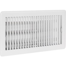 Ez-Flo 61638 Çelik Kayıt Zemin Difüzörü, 6 Inç x 12 Inç, Beyaz