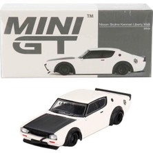 Mini Gt Nissan Skyline Kenmeri Liberty Walk White 702