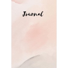 Independently Published Peach Watercolor Journal