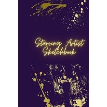 'starving Artist' Sketchbook: 6"x 9" Graph Paper Sketchbook