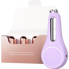 Foreo A Wink 'n' A Smile Paketi - Bear 2 Eyes&lips Mikro Akım Masaj Cihazı + Foreo Supercharged Göz, Dudak Çevresi Güçlendirici Serum 3x3.5ml - Göz Altı Koyu Halkalar Bakımı, Dudak Masaj Cihazı