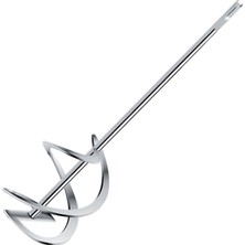 Sds Plus Alçı Boya Karıştırıcı 120X450 mm Spiral Karıştırma Ucu Harç Sıva Boya Alçı Mikser Aparatı
