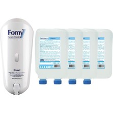 Fomy Classic El Temizlik Köpüğü 4 Adet Kartuş ve Dispenser 1000ML