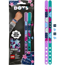 LEGO Dots Yıldız Işığı Bileklikleri 41934 - Çocuklar Için Yaratıcı Kendin Yap Oyuncak Bileklik Yapım Seti (34 Parça)