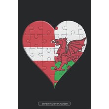 Planner: Latvian Welsh Flag United Heart Jigsaw Puzzle Flags Of Latvia Wales