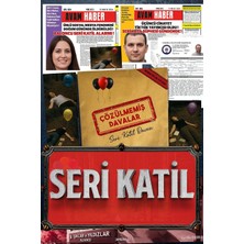 Çözülmemiş Davalar Dedektiflik Suç Çözümleme Oyunu Seri Katıil Dosyası - Gizem Bulmaca Cinayet Çözme Kutu Oyunları - Katil Bulma Dedektif Oyunu - Suçlu Kim, Cinayeti Çözebilir Misin? (Dava-7)